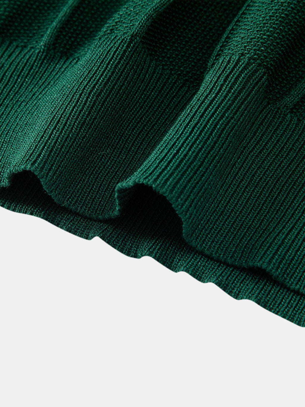 Conjunto Polo Punto Jacquard a Rayas y Pantalón Recto