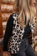 Damen-Steppweste Leopard – lässiger und schicker Look
