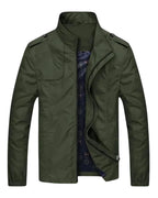 Chaqueta Bomber Hombre Casual De Tejido Premium