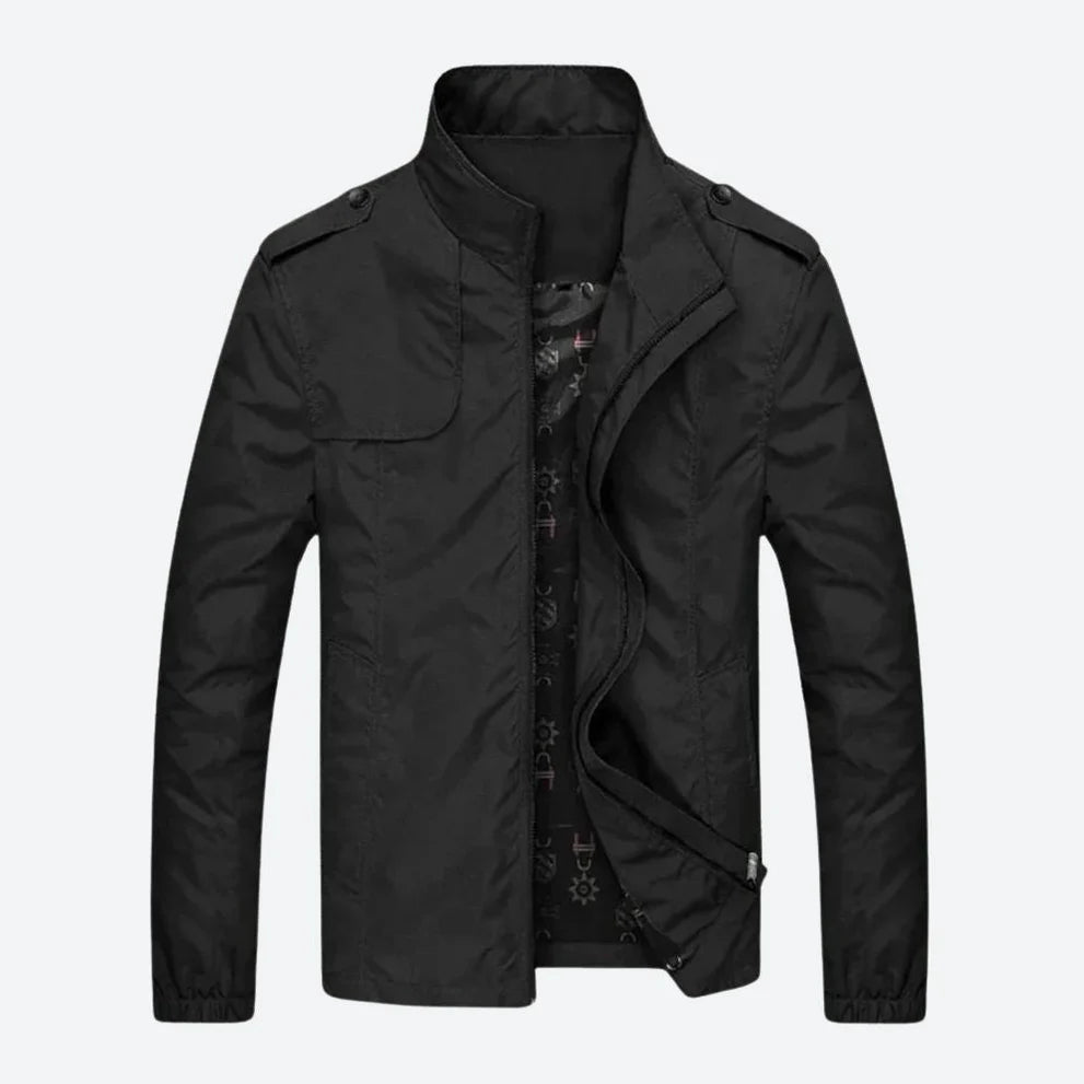 Chaqueta Bomber Hombre Casual De Tejido Premium