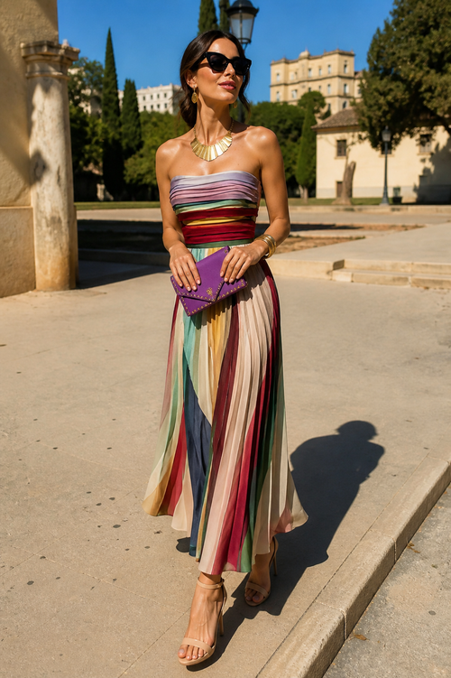 Candelaria | Vestido Largo Elegante