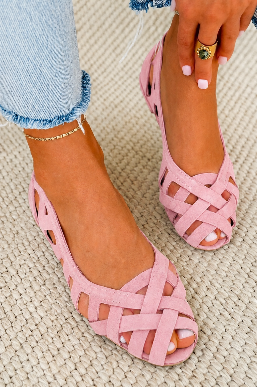 Caterina | Bold Summer Braided Sandals