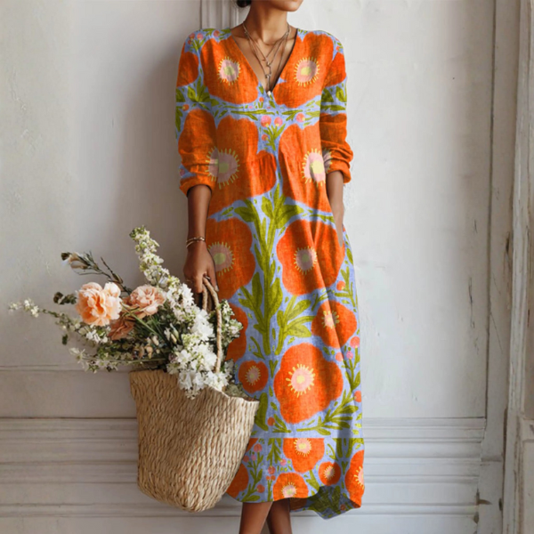 Claire™ - Vestido Floral Encantador