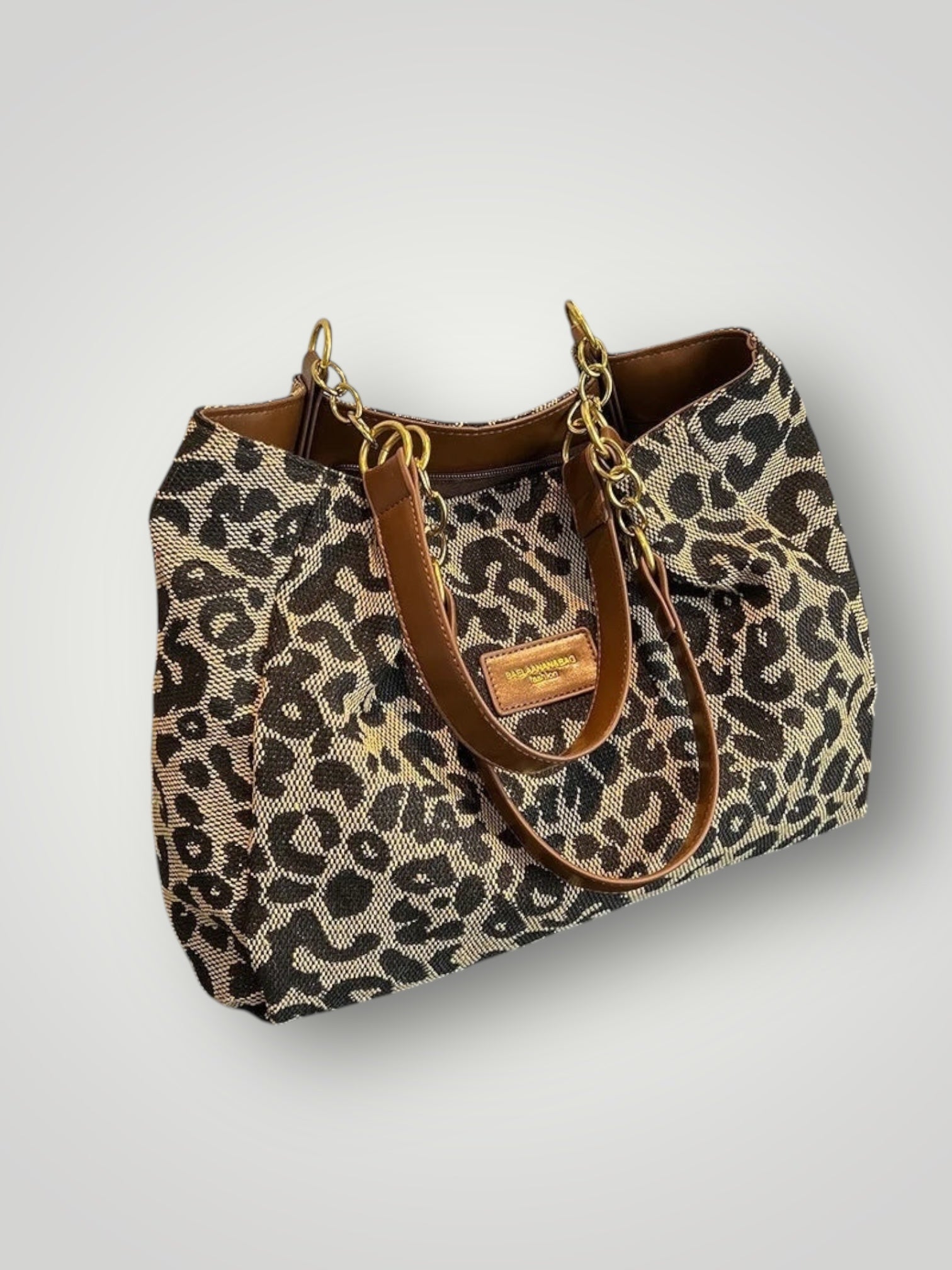 Ximena | Bolsa Tote Estampado de Leopardo