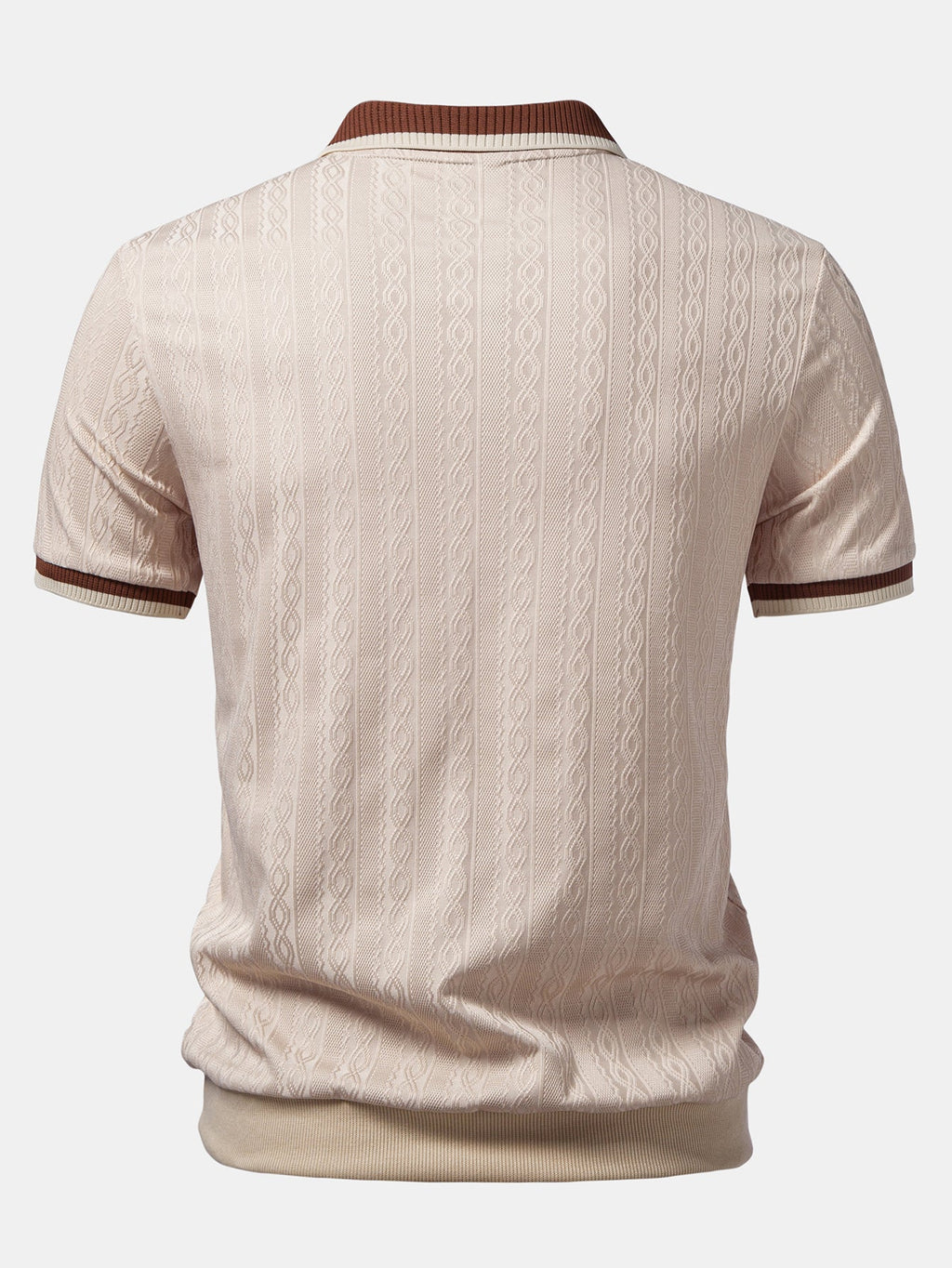 Conjunto Polo De Punto Con Cremallera Y Pantalón Slim