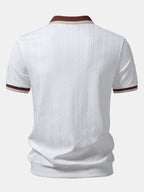 Conjunto Polo Knit con Cremallera y Pantalón Slim