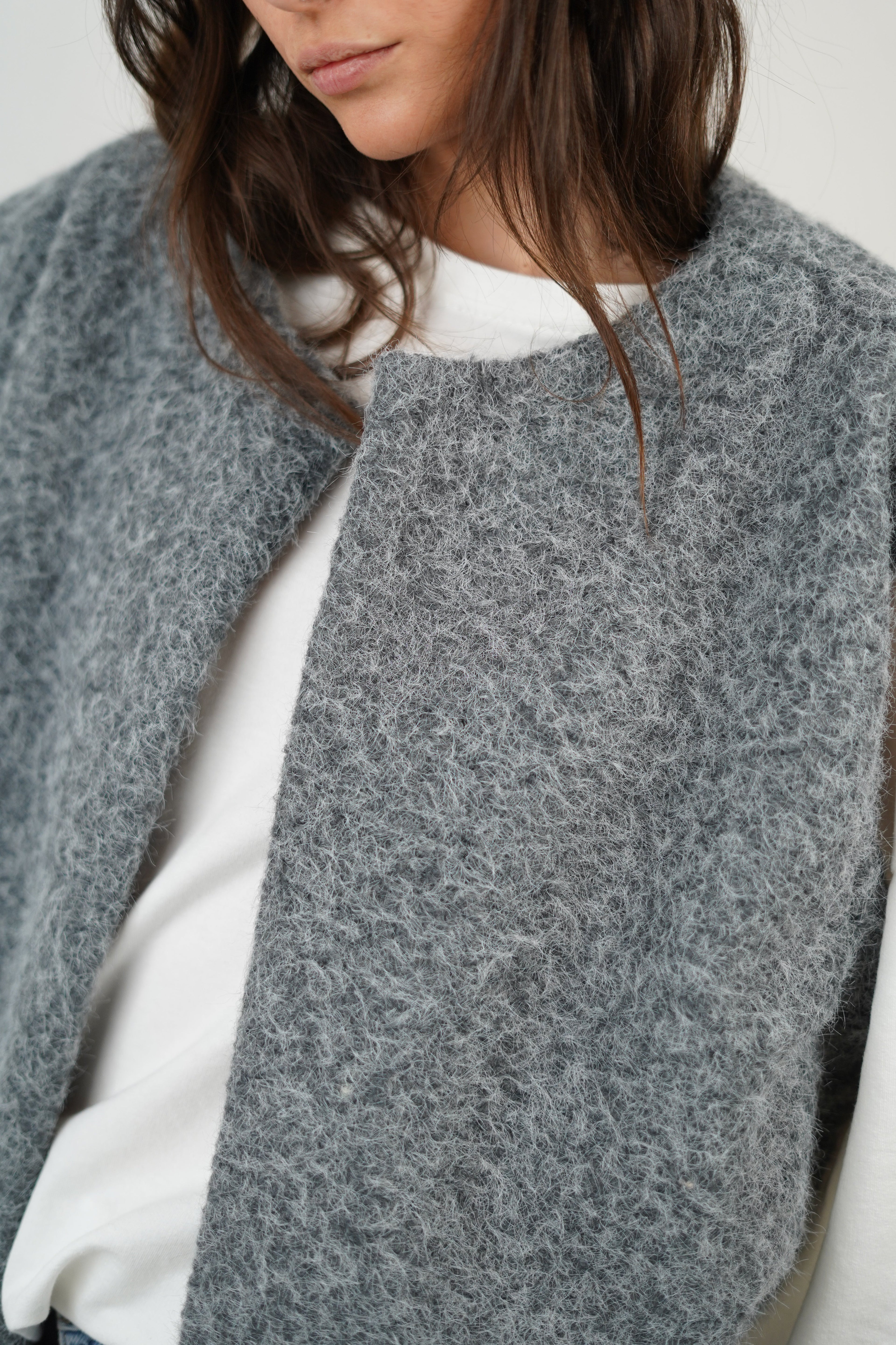 Chaleco Moderno de Mujer Hecho en Italia