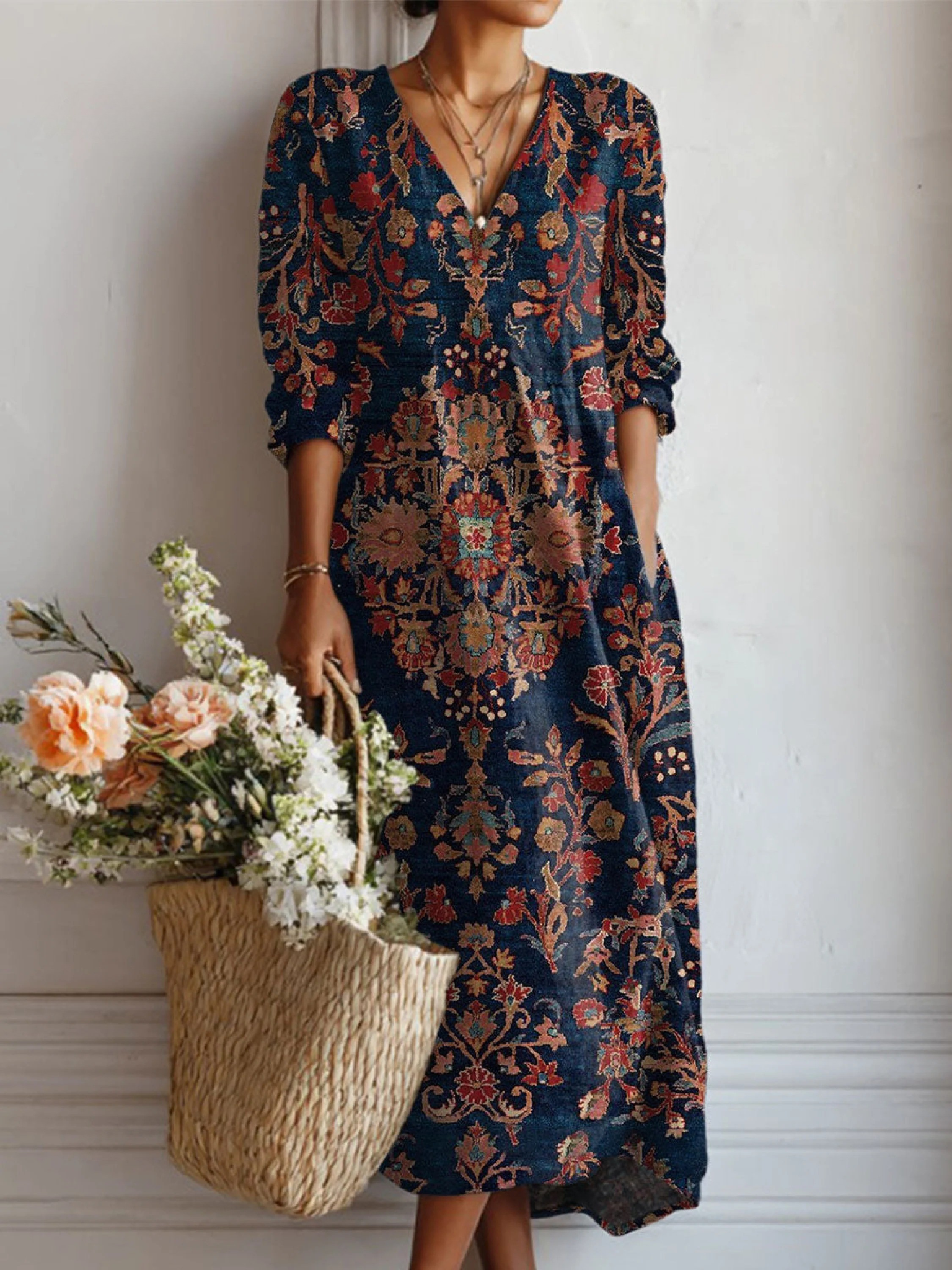 Valentina™ | Vestido Largo Bohemio