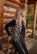 Women's Padded Leopard Vest – Casual and Chic Look