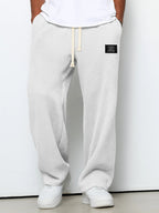Pantalones Amplios Lorenzo Con Textura Panal Elegante
