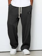 Pantalones Amplios Lorenzo Con Textura Panal Elegante