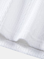 Conjunto Polo Jacquard Geométrico y Pantalón Slim Elegante