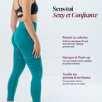 Drenierende 3D Anti-Cellulite Leggings mit leichter Kompression