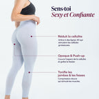 3D Cellulite-Drainage-Leggings – Sanfte Kompression