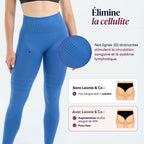 Drainage-Leggings 3D Anti-Cellulite mit sanfter Kompression