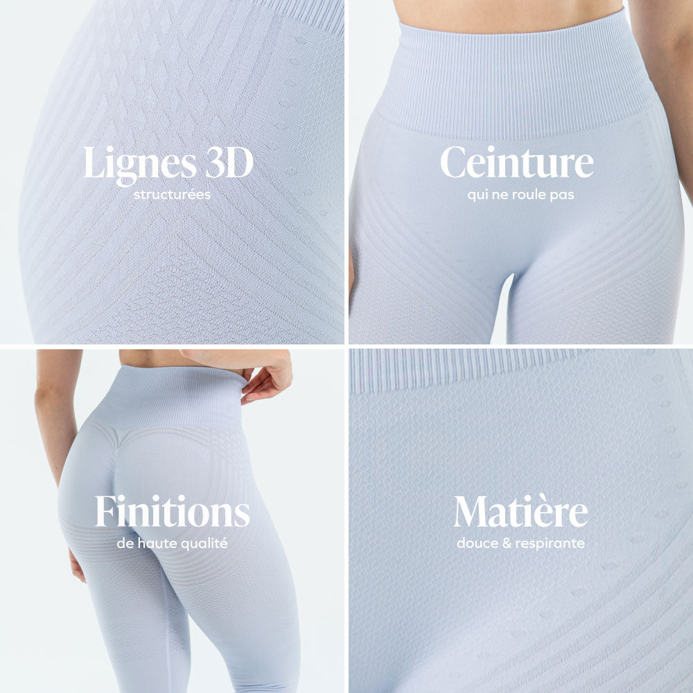 3D Cellulite-Drainage-Leggings – Sanfte Kompression