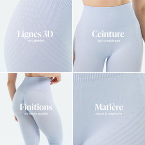 3D Cellulite-Drainage-Leggings – Sanfte Kompression