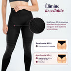 3D Anti-Cellulite Leggings mit sanfter Kompression