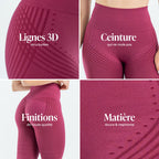 Anti-Cellulite 3D Figurformende Kompressionsleggings