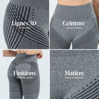 3D Anti-Cellulite Draining Leggings Sanfte Kompression