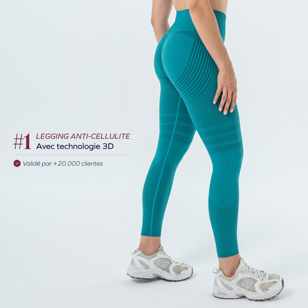 Legging 3D Anticelulitis de Compresión Suave