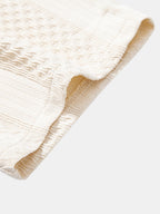 Conjunto Camisa Jacquard Geométrica y Pantalón Recto