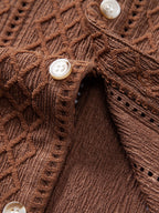 Conjunto Camisa Jacquard Geométrica y Pantalón de Lino