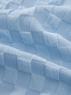 Conjunto Camisa y Pantalón Corto Cuadros Jacquard