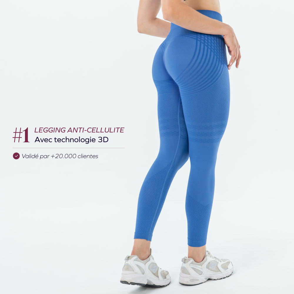 Legging 3D Anticelulitis con Compresión Suave