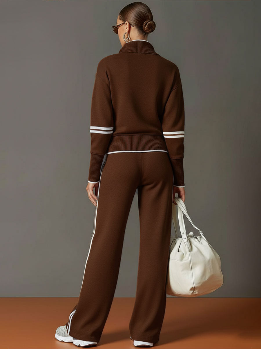 Chándal Mujer Dos Piezas con Sudadera Half Zip