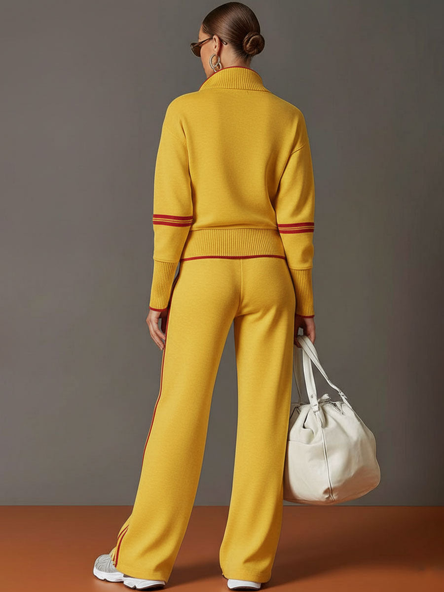 Chándal Mujer Dos Piezas con Sudadera Half Zip