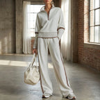 Chándal Mujer Dos Piezas con Sudadera Half Zip