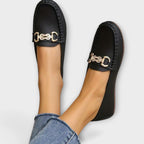 Damen-Leder-Mokassins – Elegant und bequem