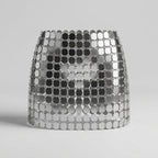 Falda Mini De Lentejuelas Espejo Estilo Ibiza