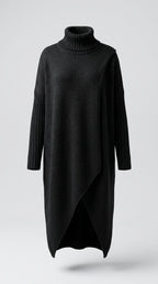 Jersey De Cuello Alto Y Manga Larga – Cálido Y Elegante