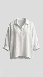 Blusa Sin Botones Para Mujer de Estilo Atemporal