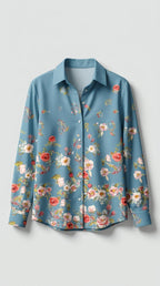 Blusa Estampada Elegante de Mujer – Corte Femenino