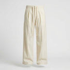Pantalón Jogger Elegante Blanco Fit Oversize Hombre