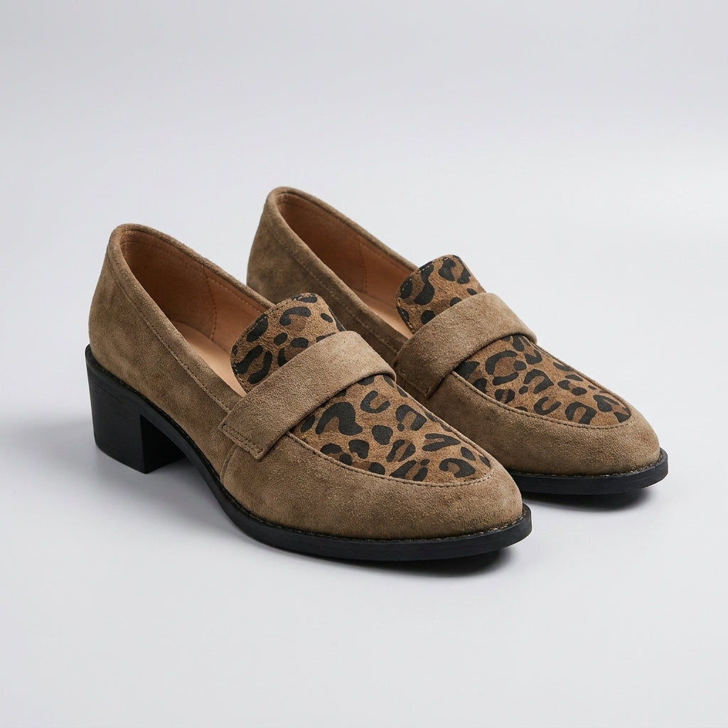 Zapatos Estampado Leopardo Mujer – Elegantes y Cómodos