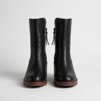 Botines De Piel Con Pelo Interior – Elegantes Y Cómodos