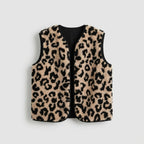 Chaleco Acolchado Leopardo Mujer – Look Casual y Chic