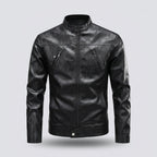 Chaqueta De Piel Tipo Aviador Estilo Piloto