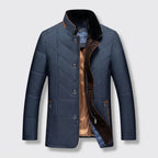 Chaqueta Business Hombre Impermeable de Corte Entallado