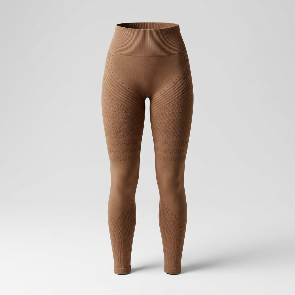 Legging 3D Drenante Anticelulitis Marrón