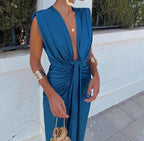 Vestido De Verano Elegante Y Ligero Para Mujer