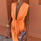 Vestido De Verano Elegante Y Ligero Para Mujer