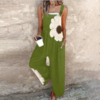 Esencia | Multicolor Solid Strap Jumpsuit