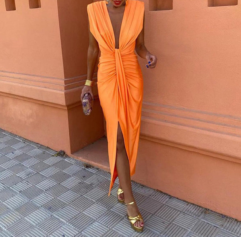 Vestido De Verano Elegante Y Ligero Para Mujer