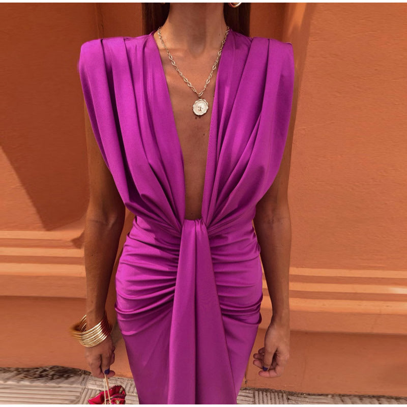 Vestido De Verano Elegante Y Ligero Para Mujer