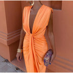 Vestido De Verano Elegante Y Ligero Para Mujer